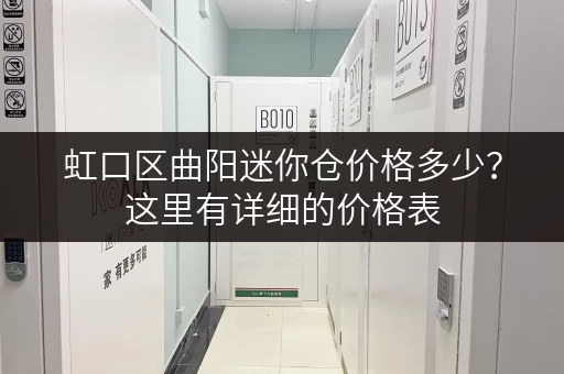 虹口区曲阳迷你仓价格多少？这里有详细的价格表
