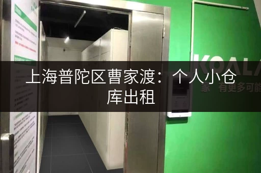 上海普陀区曹家渡：个人小仓库出租，价格实惠，月租低至100元