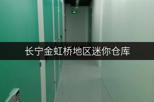 长宁金虹桥地区迷你仓库，多种租赁方案，安全可靠的仓储服务