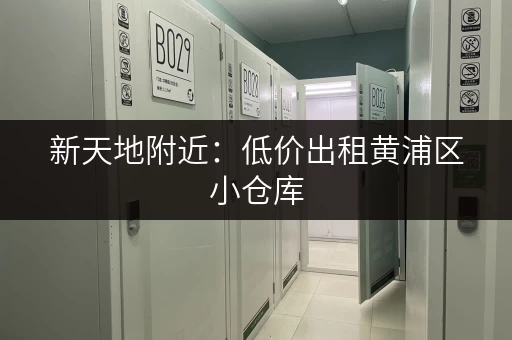 新天地附近：低价出租黄浦区小仓库，多种面积可选！