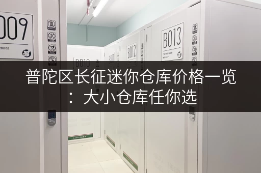 普陀区长征迷你仓库价格一览：大小仓库任你选
