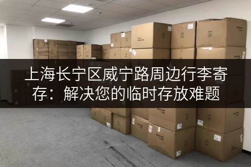上海长宁区威宁路周边行李寄存：解决您的临时存放难题