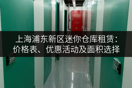 上海浦东新区迷你仓库租赁：价格表、优惠活动及面积选择