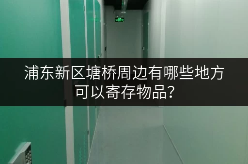 浦东新区塘桥周边有哪些地方可以寄存物品？