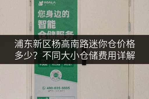 浦东新区杨高南路迷你仓价格多少？不同大小仓储费用详解