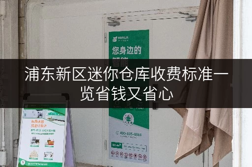 浦东新区迷你仓库收费标准一览省钱又省心