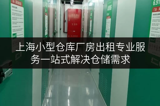 上海小型仓库厂房出租专业服务一站式解决仓储需求