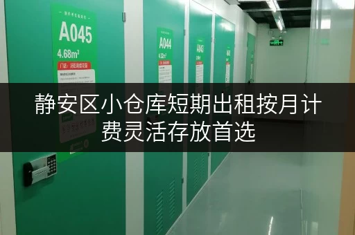 静安区小仓库短期出租按月计费灵活存放首选