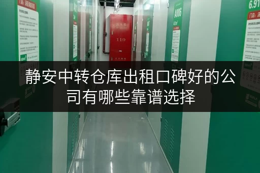 静安中转仓库出租口碑好的公司有哪些靠谱选择