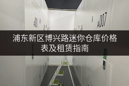 浦东新区博兴路迷你仓库价格表及租赁指南
