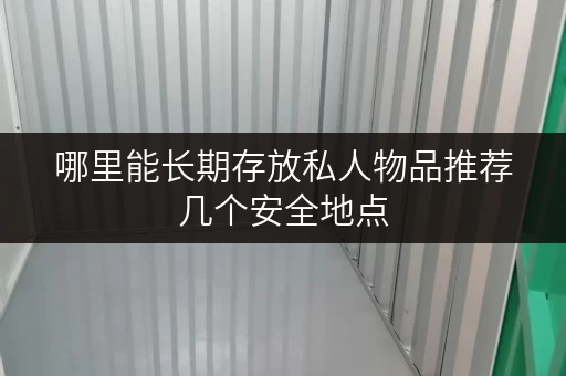 哪里能长期存放私人物品推荐几个安全地点