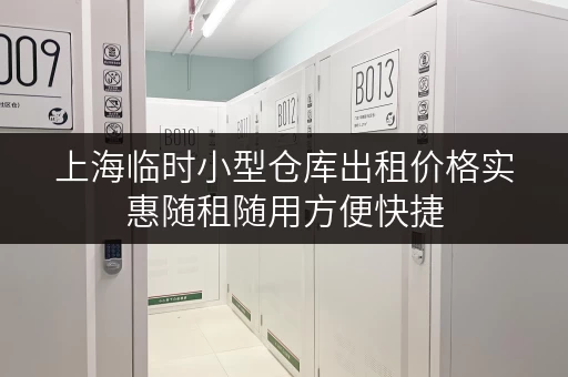 上海临时小型仓库出租价格实惠随租随用方便快捷