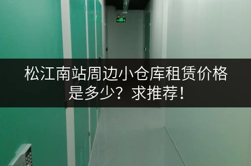 松江南站周边小仓库租赁价格是多少？求推荐！