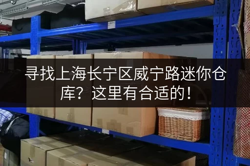 寻找上海长宁区威宁路迷你仓库？这里有合适的！