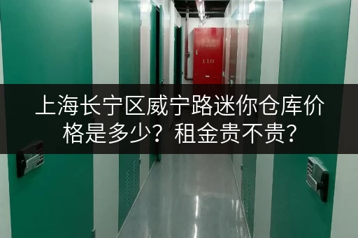 上海长宁区威宁路迷你仓库价格是多少？租金贵不贵？