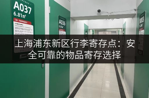 上海浦东新区行李寄存点：安全可靠的物品寄存选择