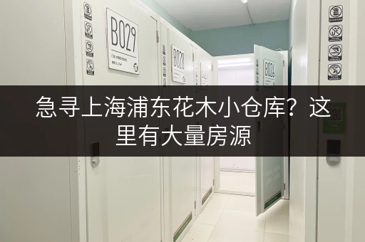 急寻上海浦东花木小仓库?这里有大量房源,总有一款适合您! 急寻上海浦东花木小仓库?这里有大量房源,总有一款适合您!