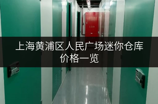 上海黄浦区人民广场迷你仓库价格一览,哪家性价比高? 上海黄浦区人民广场迷你仓库价格一览,哪家性价比高?