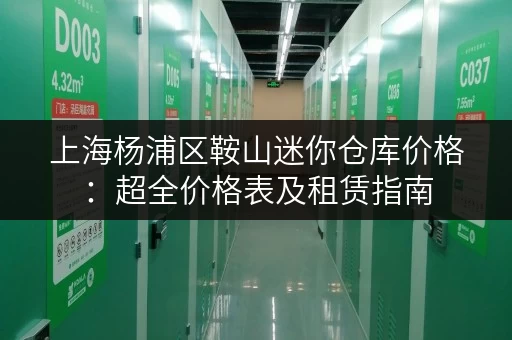 上海杨浦区鞍山迷你仓库价格：超全价格表及租赁指南