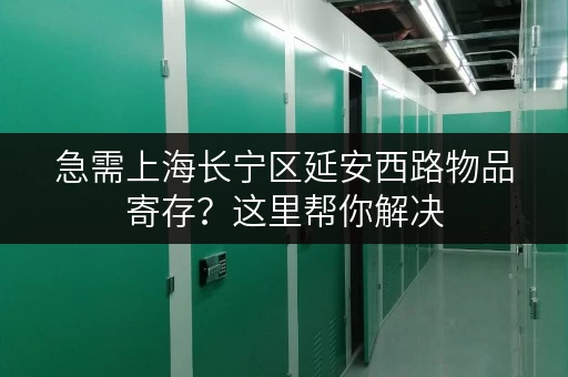 急需上海长宁区延安西路物品寄存？这里帮你解决