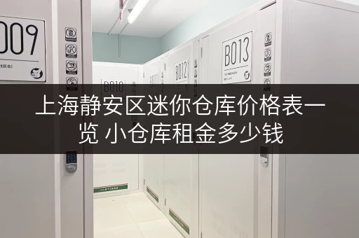上海静安区迷你仓库价格表一览 小仓库租金多少钱