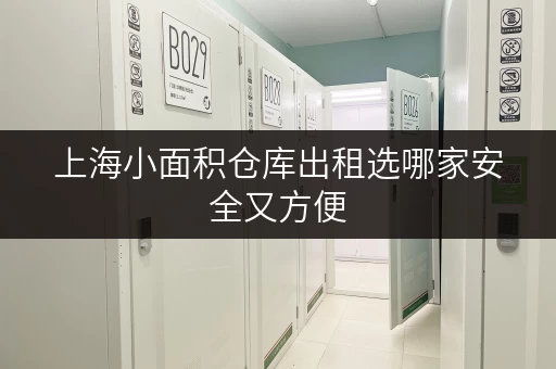 上海小面积仓库出租选哪家安全又方便