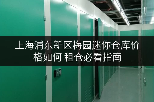 上海浦东新区梅园迷你仓库价格如何 租仓必看指南