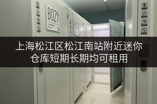 上海松江区松江南站附近迷你仓库短期长期均可租用