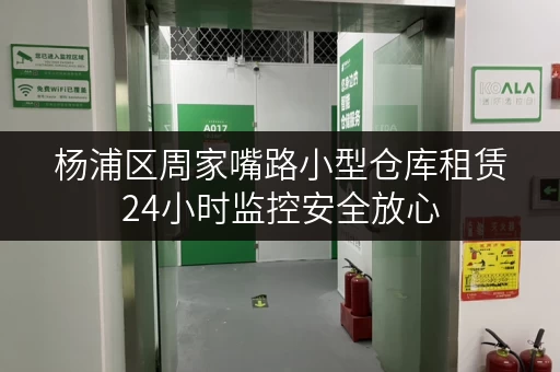 杨浦区周家嘴路小型仓库租赁24小时监控安全放心