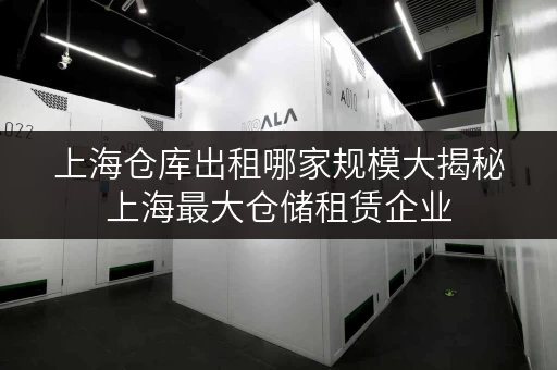 上海仓库出租哪家规模大揭秘上海最大仓储租赁企业