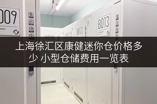 上海徐汇区康健迷你仓价格多少 小型仓储费用一览表