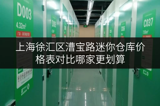 上海徐汇区漕宝路迷你仓库价格表对比哪家更划算