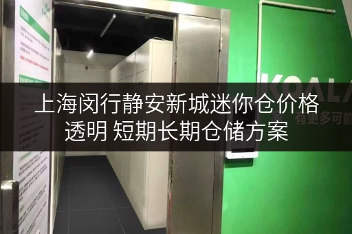 上海闵行静安新城迷你仓价格透明 短期长期仓储方案