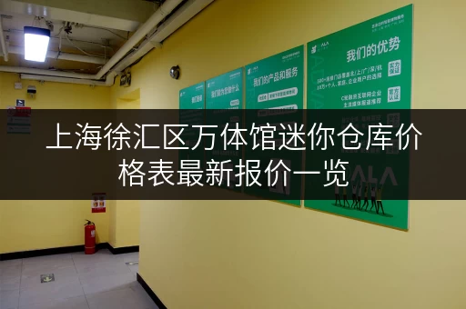 上海徐汇区万体馆迷你仓库价格表最新报价一览