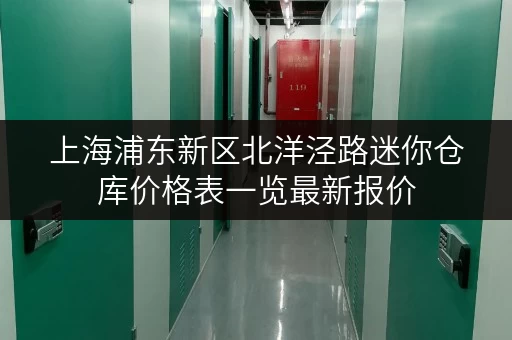 上海浦东新区北洋泾路迷你仓库价格表一览最新报价