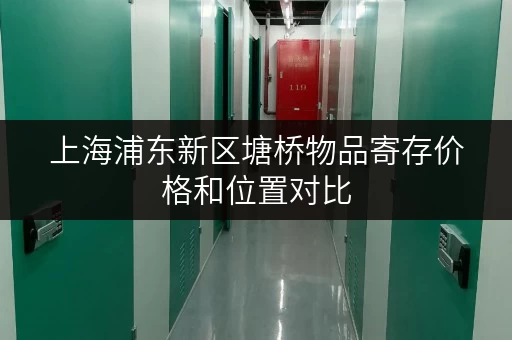 上海浦东新区塘桥物品寄存价格和位置对比