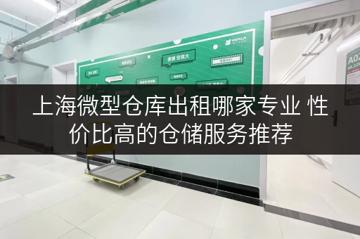 上海微型仓库出租哪家专业 性价比高的仓储服务推荐