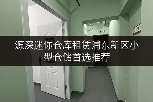 源深迷你仓库租赁浦东新区小型仓储首选推荐