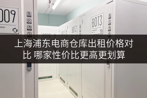 上海浦东电商仓库出租价格对比 哪家性价比更高更划算