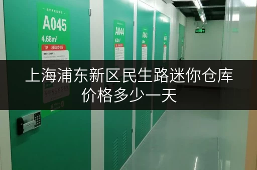 上海浦东新区民生路迷你仓库价格多少一天