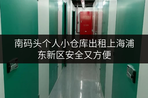南码头个人小仓库出租上海浦东新区安全又方便