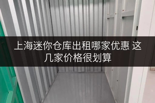 上海迷你仓库出租哪家优惠 这几家价格很划算