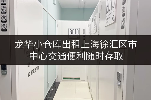龙华小仓库出租上海徐汇区市中心交通便利随时存取