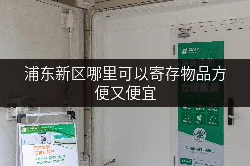 浦东新区哪里可以寄存物品方便又便宜