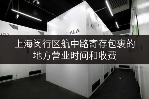 上海闵行区航中路寄存包裹的地方营业时间和收费