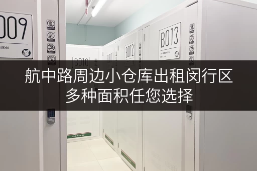航中路周边小仓库出租闵行区多种面积任您选择