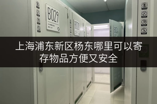 上海浦东新区杨东哪里可以寄存物品方便又安全