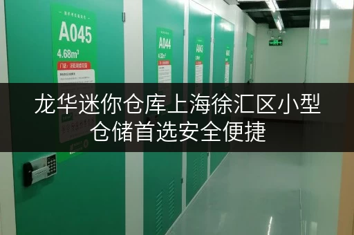 龙华迷你仓库上海徐汇区小型仓储首选安全便捷