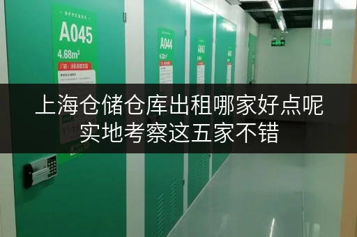 上海仓储仓库出租哪家好点呢实地考察这五家不错