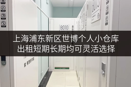 上海浦东新区世博个人小仓库出租短期长期均可灵活选择